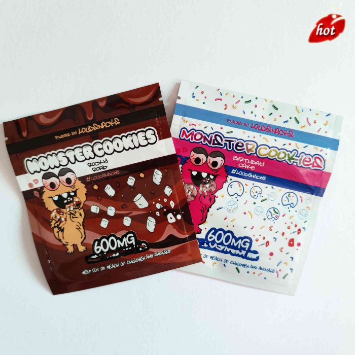 Monstercookie Edible Packaging Bags