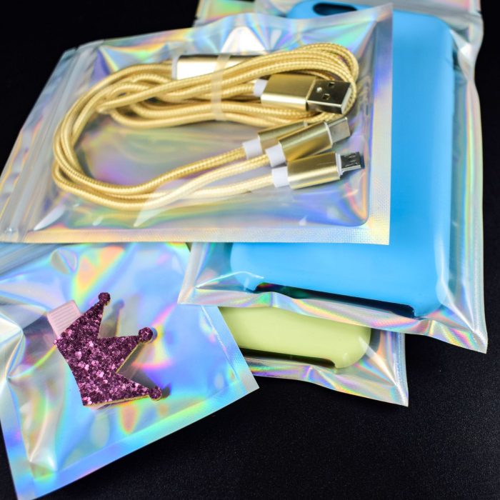 Resealable Plastic Retail Clear Childproof Packaging Bags - Image 2