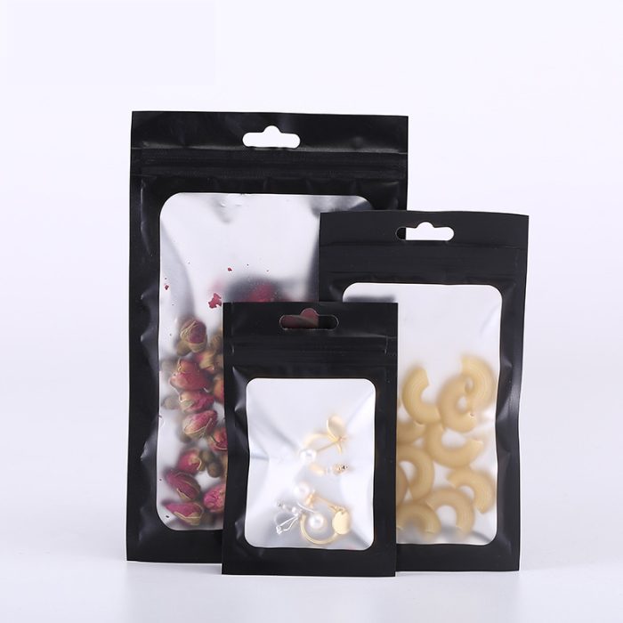 100 Pieces Self Sealing Sample Storage Bags Resealable Aluminum Foil Pouch Bag for Food Tea - Image 6