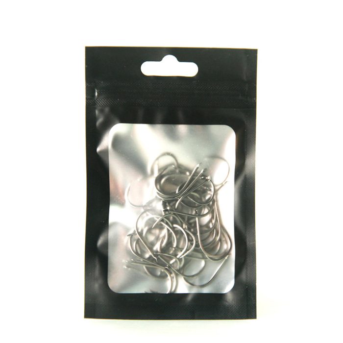 100 Pieces Self Sealing Sample Storage Bags Resealable Aluminum Foil Pouch Bag for Food Tea - Image 2