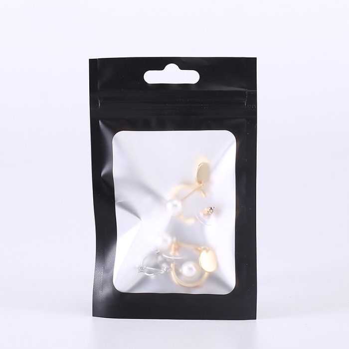 100 Pieces Self Sealing Sample Storage Bags Resealable Aluminum Foil Pouch Bag for Food Tea - Image 3