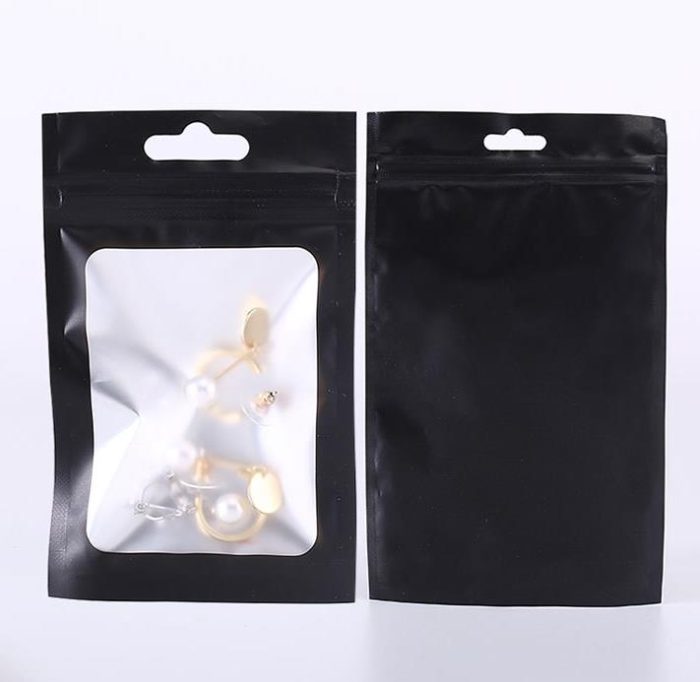 100 Pieces Self Sealing Sample Storage Bags Resealable Aluminum Foil Pouch Bag for Food Tea - Image 4