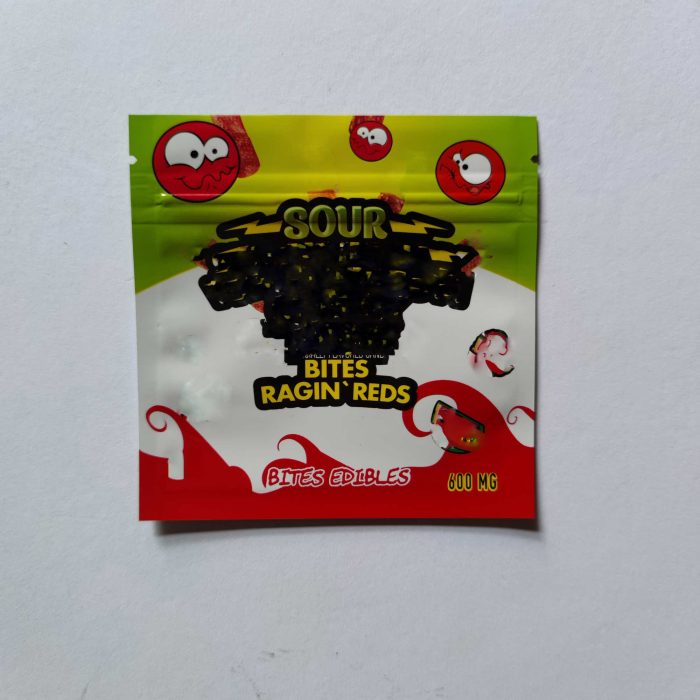EMPTY packaging bags Sour Tropical Blend Candy Gummy Bites Edibles Gummies mylar bag - Image 2