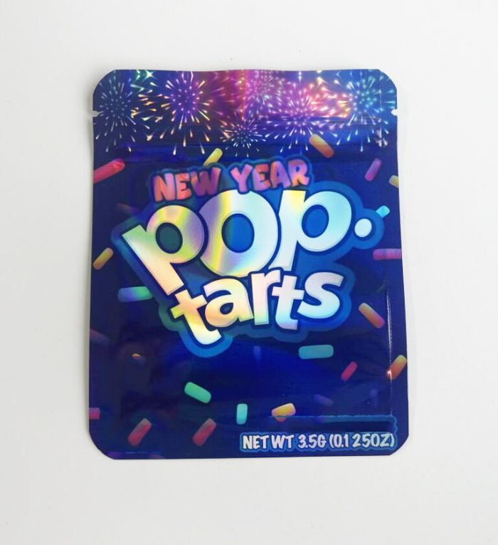 3.5g packaging bags mylar pop tarts laser storage resealable