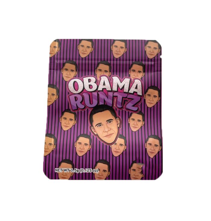 Packaging Bag 3.5g Gummy Candy Sour black cherry guaua bubblegum Resealable Mylar Bag - Image 3