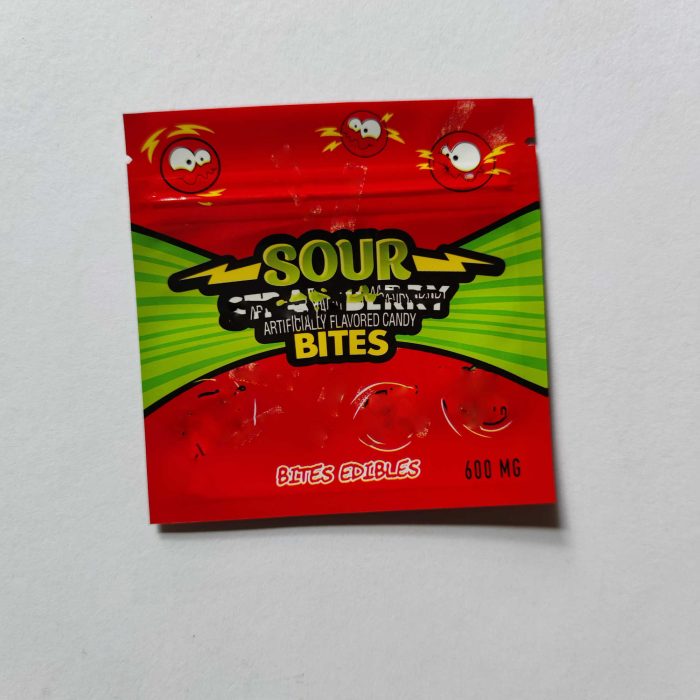 EMPTY packaging bags Sour Tropical Blend Candy Gummy Bites Edibles Gummies mylar bag - Image 4