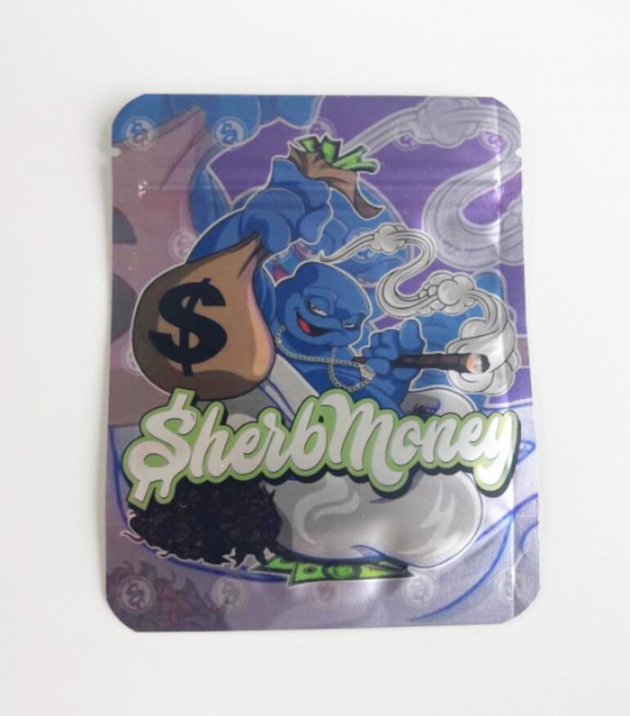Pouch Mylar Bag 3.5G tropical halo lemon hawaiian blue sherbert Mixed sugar Packaging Bags Plastic Edibles sour candy package - Image 2