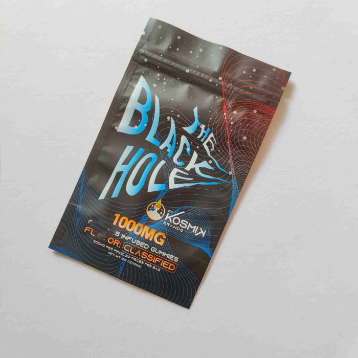 The black hole kosmik mylar bags sour fruit gummies packing bags - Image 4