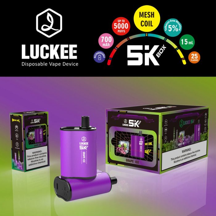 Luckee 5K BOX 5000 PUFFS Disposable Vape