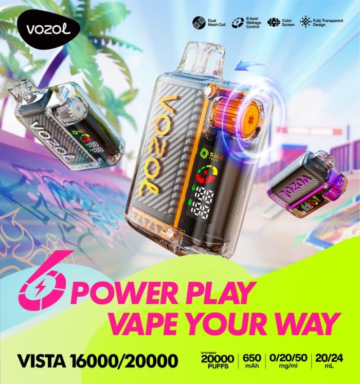 vozol vista 16000/20000 puff disposable vape - Image 2