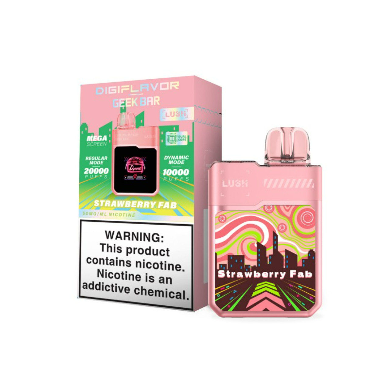 geek bar dififlavor lush 20k