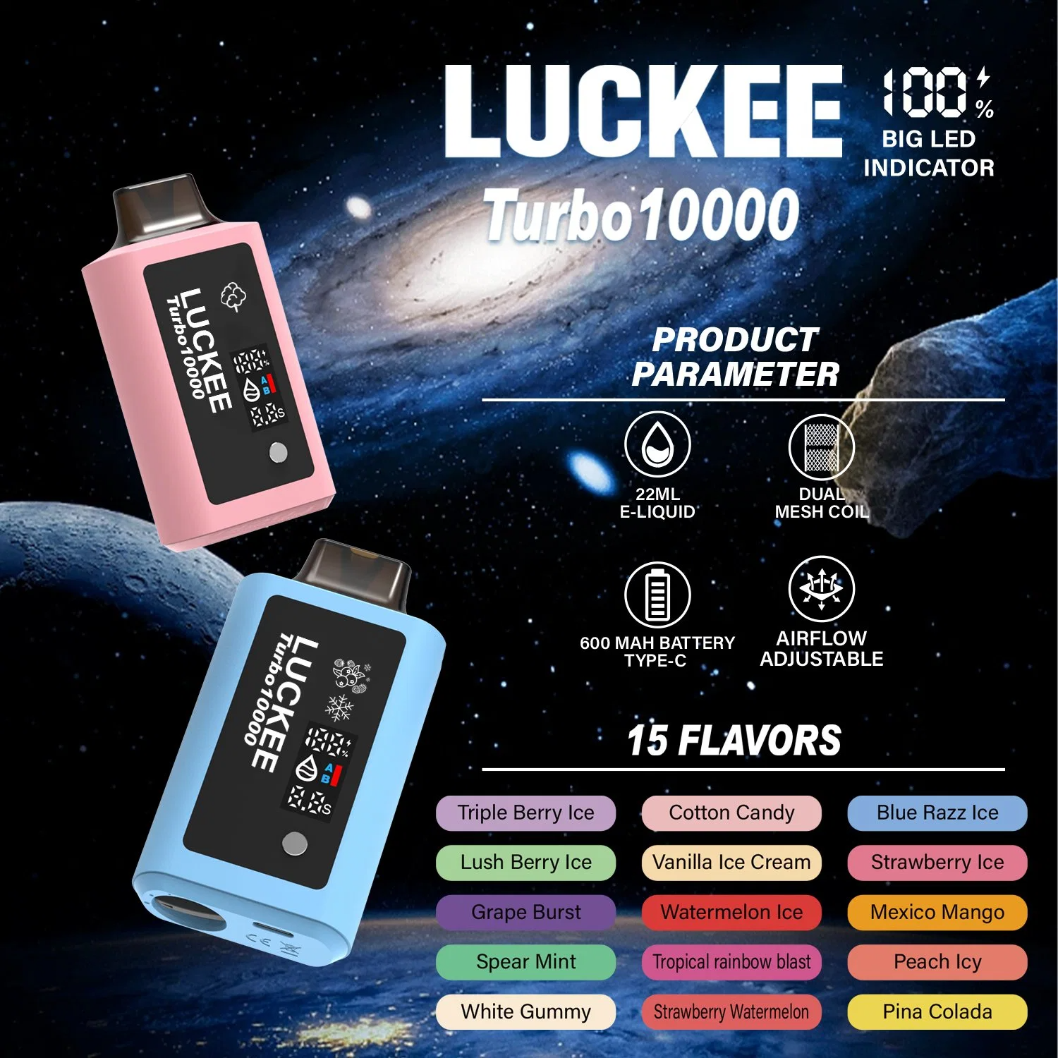 Luckee 10000 puff Vape