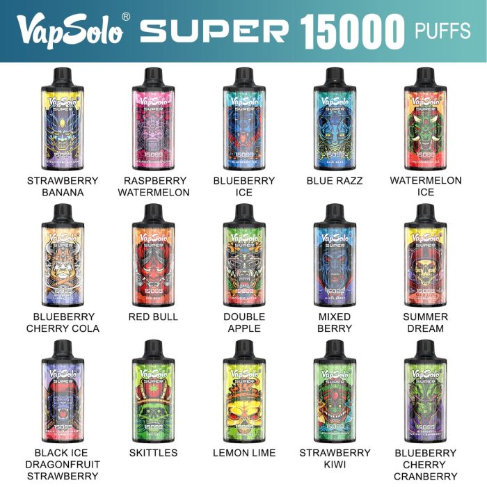 Vapsolo super 15000 puff  disposable vape - Image 5
