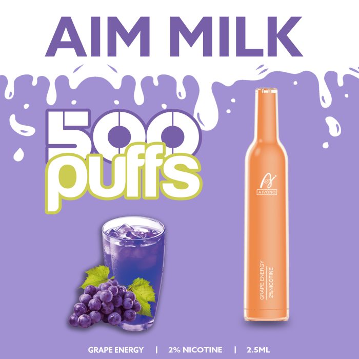 Aivono AIM MILK 500 Puffs Vape
