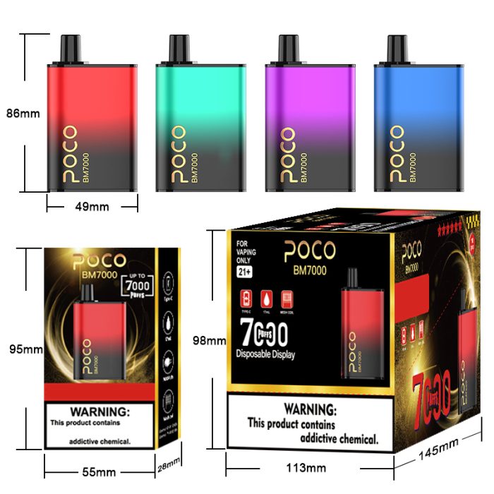 POCO BM7000 PUFF Vape