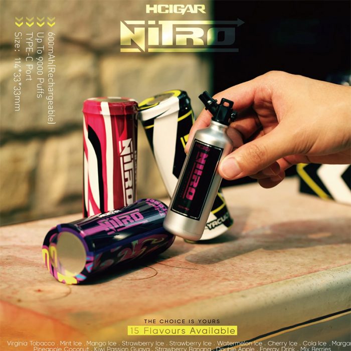 in stock AKSO Nitro 9000 puff Disposable Vape