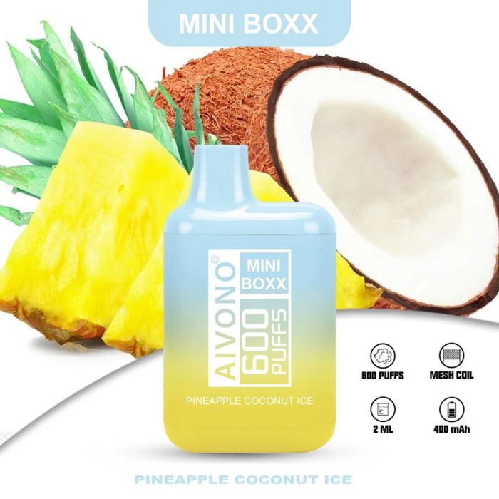 in stock Aivono AIM-MINI BOXX 600 Disposable Vape