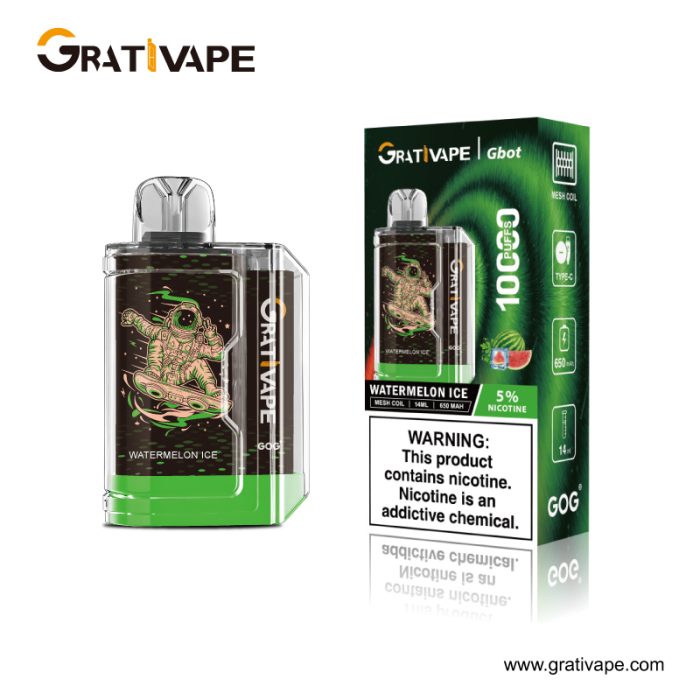 in stock Grativape Gbot 10000 puff Disposable Vape