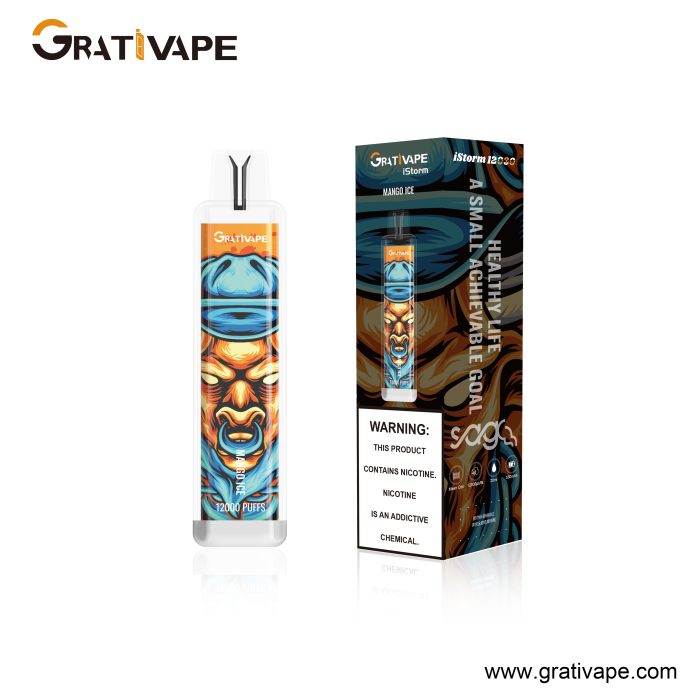 in stock Grativape iStorm 12k puff Disposable Vape
