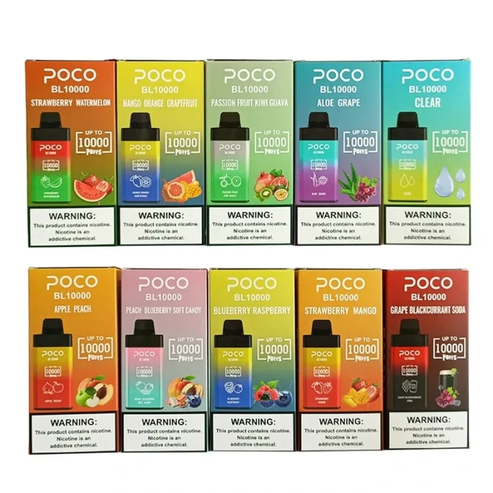 in stock POCO 10k Puffs Disposable Vape