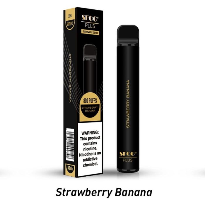 wholesales SFOG PLUS 800 puff Disposable Vape