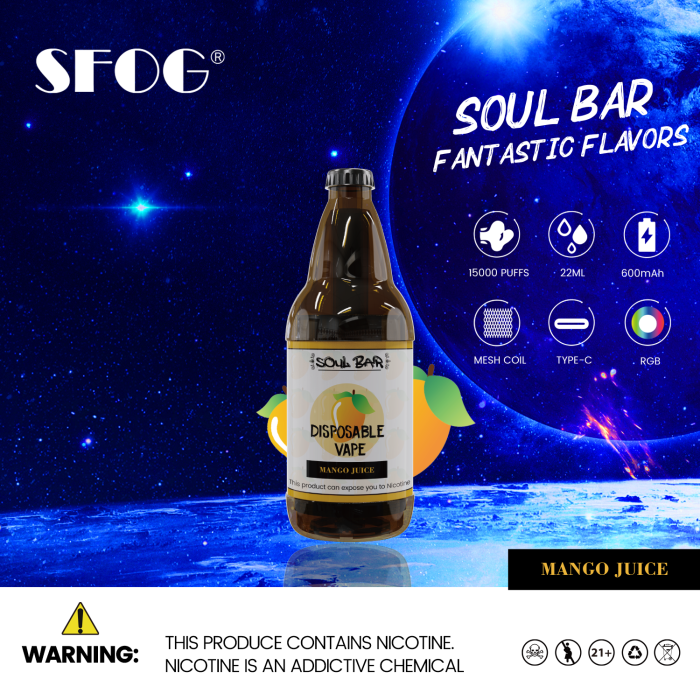 wholesales SFOG SOUL BAR 15000 puff Vape