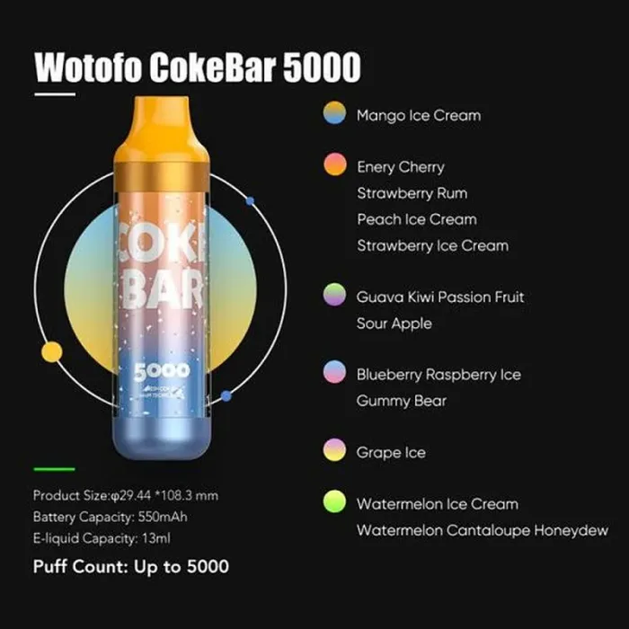 Wotofo Zetta 6500 Disposable Pod