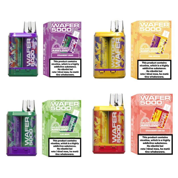 in stock Wotofo wafer 5000 Puff Rechargeable Pen