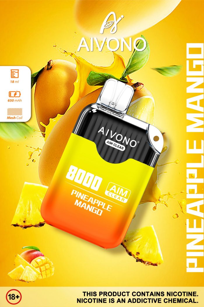 Aivono AIM-CLEAR 8000 Puffs Vape