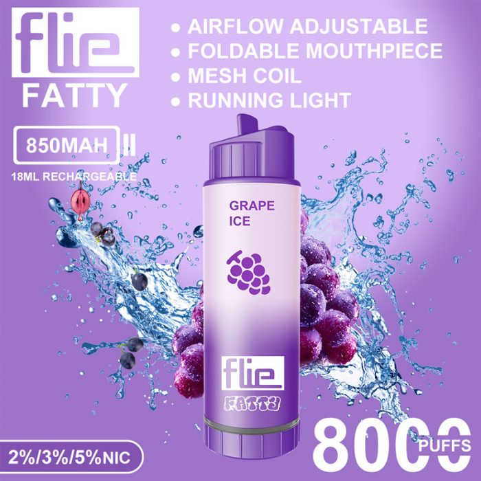 in stock Higo FLIE FATTY 8000 PUFFS New coming Vape