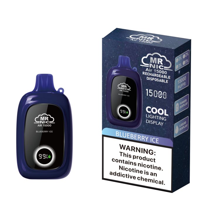 in stock MR NIC AIR 15000 puffs Disposable Vape