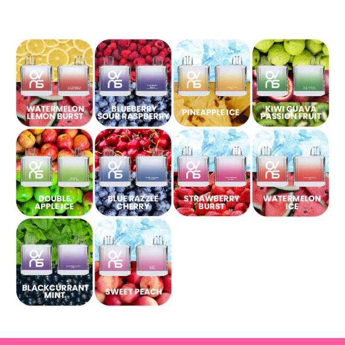 wholesales OVNS CRYSTAL BOX MESH 04 1000 Puffs Disposable Vape