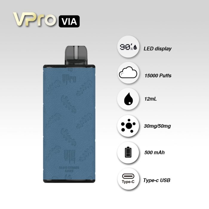 Vpro via 15k puff Disposable Vape