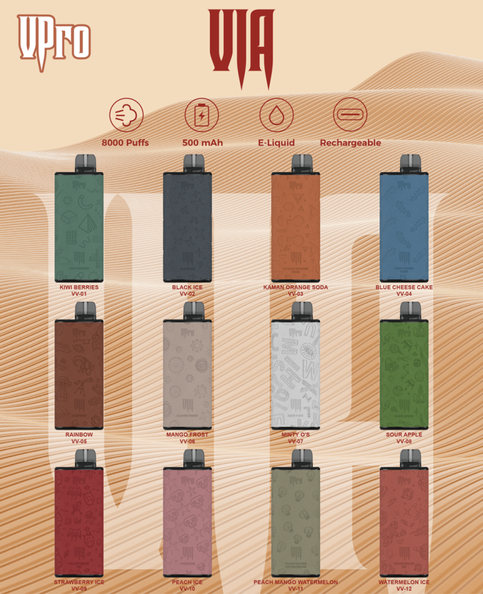 Vpro via 8000 Vape