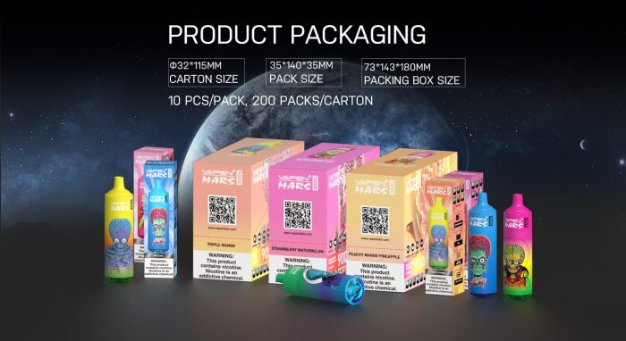 VAPEN MARS  9000PUFFS Disposable Vape - Image 6