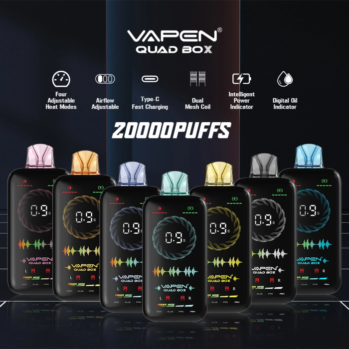 VAPEN QUAD BOX 20000PUFFS Disposable Vape