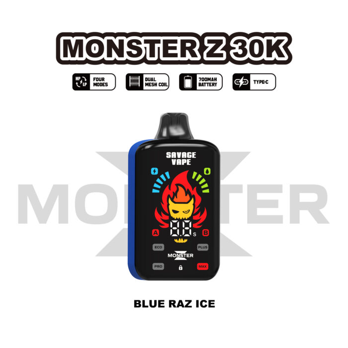 savage monster z 30k puff vape