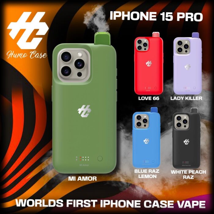 Humo Case iPhone15 Phone Case Vape 30000puffs - Image 3