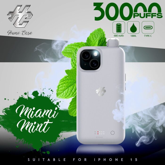 Humo Case iPhone15 Phone Case Vape 30000puffs - Image 5