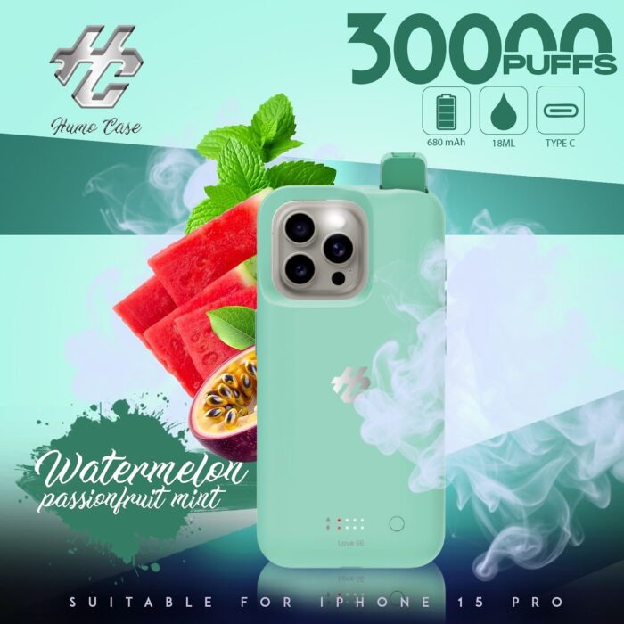 Humo Case iPhone15 Phone Case Vape 30000puffs - Image 6