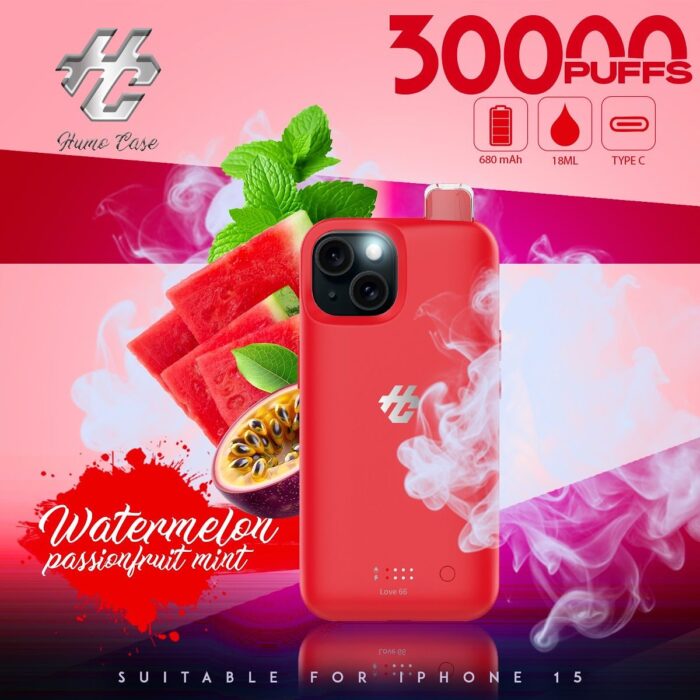 Humo Case iPhone15 Phone Case Vape 30000puffs - Image 7