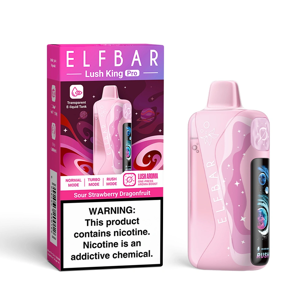 elfbar lush king pro 40k puff vapeSour-Strawberry-Dragonfruit